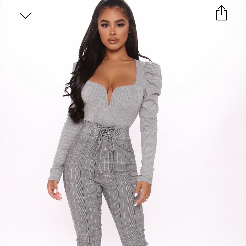 Ribbed bodysuit